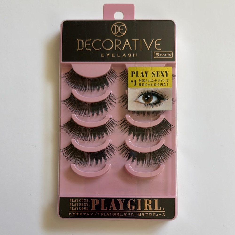 Decorative Eyelash Set with Black Lashes- play sexy #1